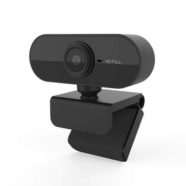 Webcam with Microphone, 1080P Desktop/Laptop Computer Camera, USB Webcam Plug and Play, PC Webcam for Live Streaming, Video Call, Conference, Recording, Online Classes, Game(Black)