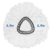Mop Replacement Heads Compatible with Spin Mop, Microfiber Spin Mop