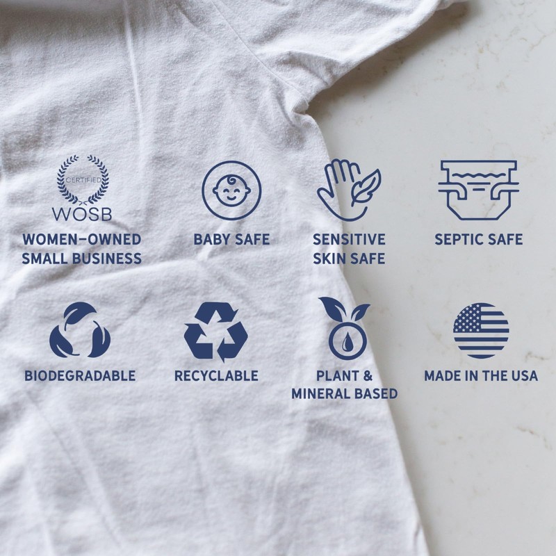 Washed Up Goods Unscented Laundry Detergent Powder | Fragrance-Free |