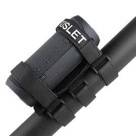 Xislet Portable Speaker Mount for UTV Sound Bar Golf Cart Ebike Scooter Boat Railing Removable Bluetooth Wireless JBL Speaker Holder Strap Fits JBL Charge 5 6 Flip 5 6 Side by Side Accessories