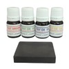 KD89 14-18-24K Gold Testing Reagents Solutions with Natural Touchstone and