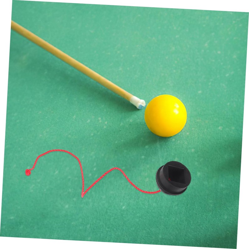 BESPORTBLE 4pcs Portable Snooker Chalk Holder Rubber Cap for Pool