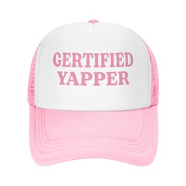 Funny Trucker Hats for Women Country Women's Trucker Hats Breathable Mesh Summer Caps Adjustable Pink Hats