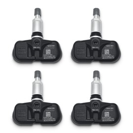 Tire Pressure Sensor TPMS 42607-33011 42607-3302 PMV-107J 42607-06011 Tire Pressure Monitoring Sensor Fit for Toyota Scion Pontiac Camry Corolla, Lexus IS250 GS350 GS450h (4-Pack)