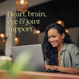 New Chapter Vegan DHA, EPA, and DPA Supplement- Vegan Omega-3 Complex for Heart, Brain, Eye & Joint Support - 30 Softgels
