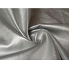 Faux Leather Pleather Fabric Material Light Silver Metallic, 1Mtr - 140cm x 100cm