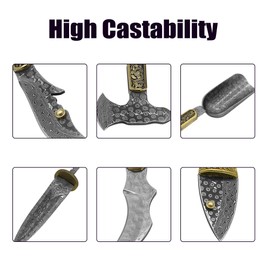 Damascus Steel Billet Sandwich Plate Material Patterned Steel Quenched Smoothed for Make Cutter Multipurpose
