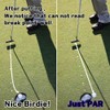 BIRDIE79 SlopeMaster ProGreen Reader Within 1.5M(4.9feet)- Golf Hat Clip Ball