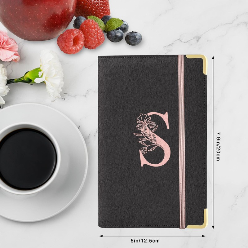 YeeCASE Server Book, Alphabet Waitress Book for Waitress, Leather Waitess