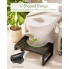 AmazerBath 7 Inches Bamboo Toilet Stool Squat for Adult, Foldable