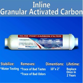 Ronaqua Inline Coconut Grade Activated Carbon Pre/Post Filter