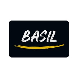 Makoroni - Basil Male and Boy's Name Des#3 Refrigerator Wall Magnet 2.75x3.5 inc