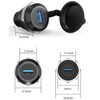 Greluma 2 Pcs USB 3.0 Panel Mount Coupler USB A