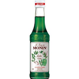 MONIN Green Mint Syrup, Green Mint, 8.5 fl oz (250ml) (x 1)