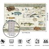 Fishing Rug for Entryway Door Mat 2x3 Cabin Modern Area