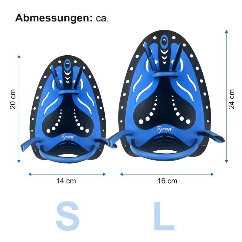 Tyron Performance Hand Paddles (S)