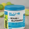 Bcaas Glutamina Blu-e 500g 25 Servicios Varios Sabores