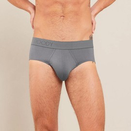 Boody Men's Everyday Briefs, Ash / XL