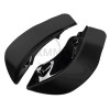 Unbranded Black ABS Wide Side Wing Wind Air Deflector Fit