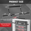 TOPOKO Upgrade Pull Up Bar for Doorway | Multi-Grip Chin