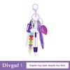 Divguf Mini Nurse Badge Accessories Set with Reel and Pen,
