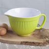 Zeal G208L Mixing Bowl/Batter Jug, Melamine, Lime