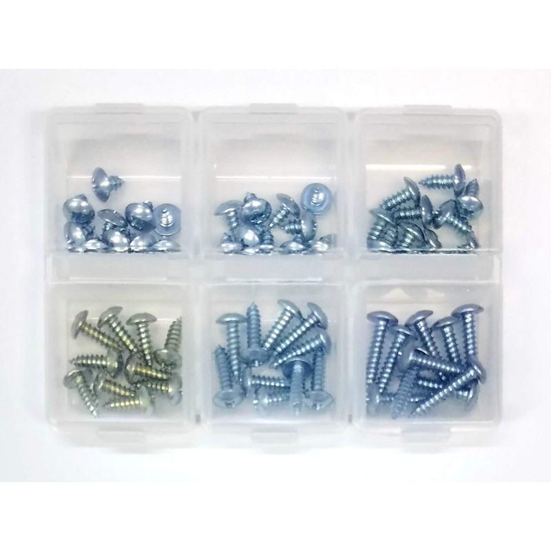 [M3x5 - M3x16] Truss Head Tapping Screws Set of 10