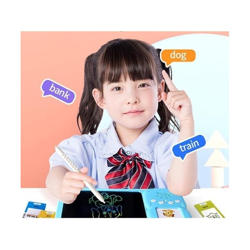 Toddler Bilingual Educational Toy | 2-in-1 Spanish-English Learning System |
