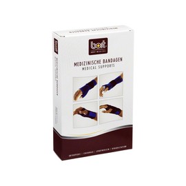 Bort 112730 medium rechts haut ManuStabil kurz Handgelenkorthese, rechts oder links tragbar in verschiedenen Farben, rechts medium, beige