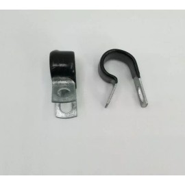 V-Twin Vinyl Coated 1/2" Cable Clamp for Harley