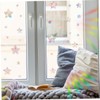 STOBAZA 4 Sets Collision Window Decals Star Stickers Aesthetic Window