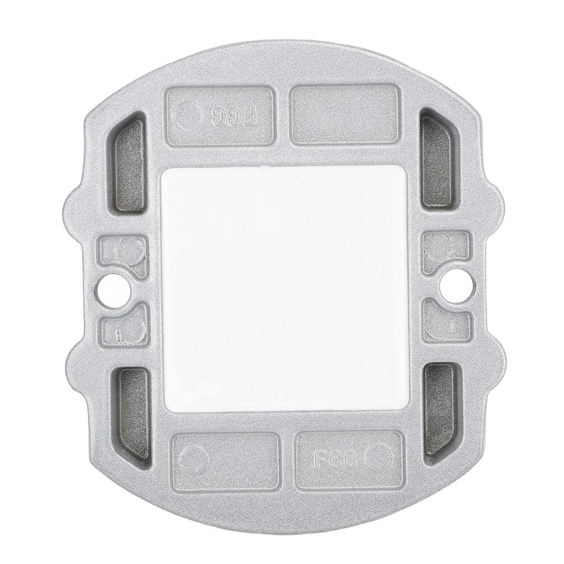 Solar Deck Lights Silver Aluminium Alloy High Brightness LED Solar