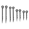 ECSiNG 60pcs Metal Bait Spike Carp Fishing Hook Fishing Hooks