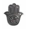 GBJUK Hamsa Hand Pin Lapel Badge with Butterfly Clasp Back