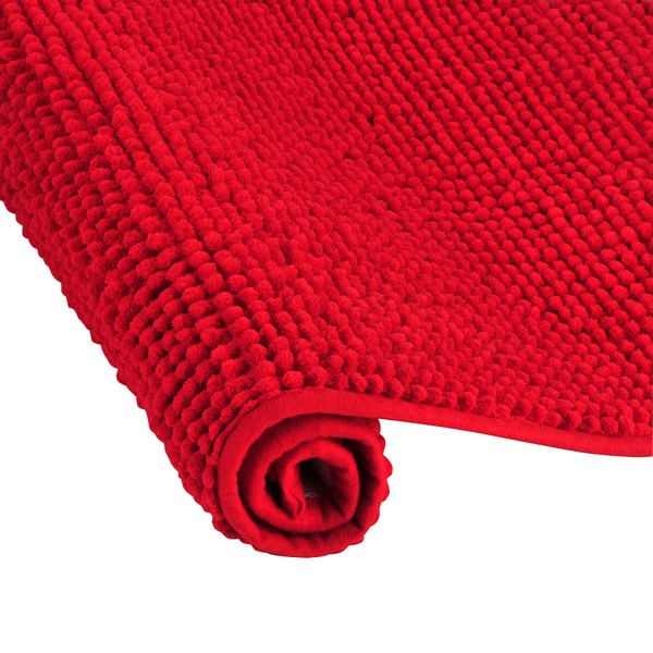 GERIINEER Non-Slip Bath Mat, Machine Washable, Bathroom Rug, Doormat, Indoor