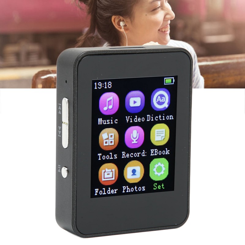 T7 MP4 Player 1.8inch Large Screen Music Player with FM