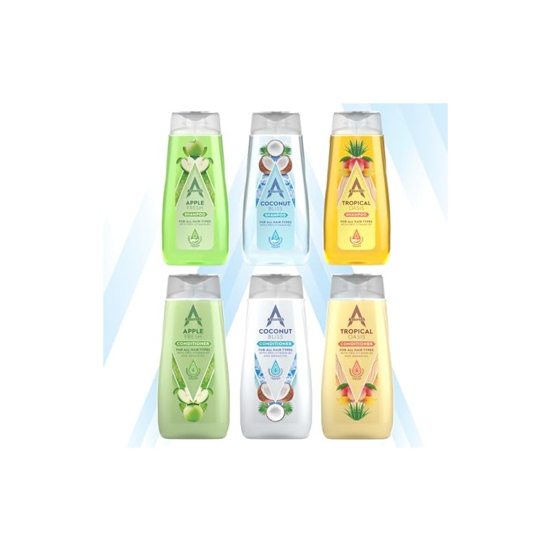 Astonish Tropical Shampoo with Pro-Vitamin B5, 400ml