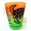 Venezuela Rainbow Turtle Neon Orange/Neon Green shot glass