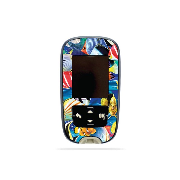 MightySkins Skin Compatible with Accu-Chek Guide - Tropical Fish |