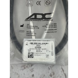 ADC Proscope 664 Disposable Stethoscope 32" Black Adult Single Use