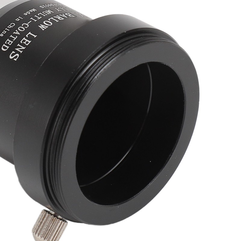 Barlow Lens 2X 1.25in Fully Multi Coated Metal Telescope Eyepiece