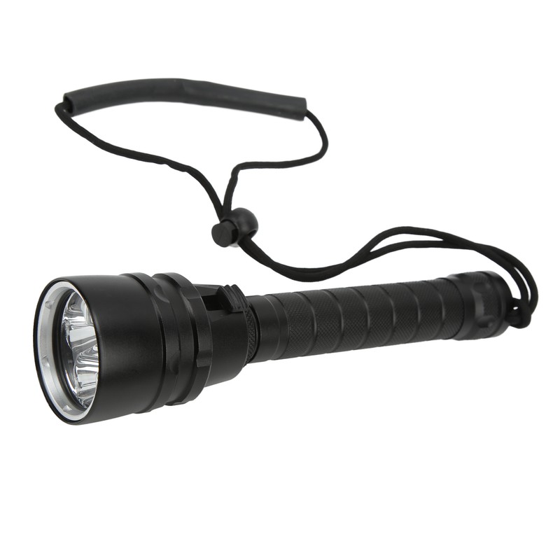 S5 Diving Flashlight with Anti Skid Rope Hard Anodized Treatment