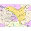 HISTORY GALORE 24x36 Gallery Poster, Interactive map of Trenton, New
