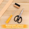 lasuroa Webbing Stretcher, Upholstery Tool to Catch the Webbing Close