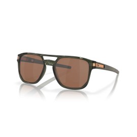 Oakley NEW Oakley LATCH BETA Olive Ink PRIZM Tungsten Lens Sunglass OO9436-03