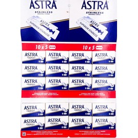 Razor Blades Club - Astra Stainless Rasierklingen, 100 Stück
