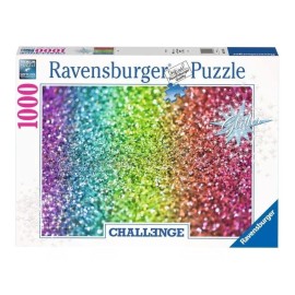 Ravensburger Rompecabezas Brillantina Challenge Gliter 1000 Piezas Ravens