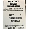 Hitachi 8 PACK Metabo HPT Hitachi 888245 Nylock Hex Socket