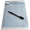 125 Patient Sign in Sheets, HIPAA Compliant, Peel Off Adhesive