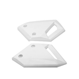 Mokuo Motorcycle White ABS Bodywork Side Decor Cover Fit For Honda Grom Msx125 SF 2016-2020 Fairings Kit Parts.